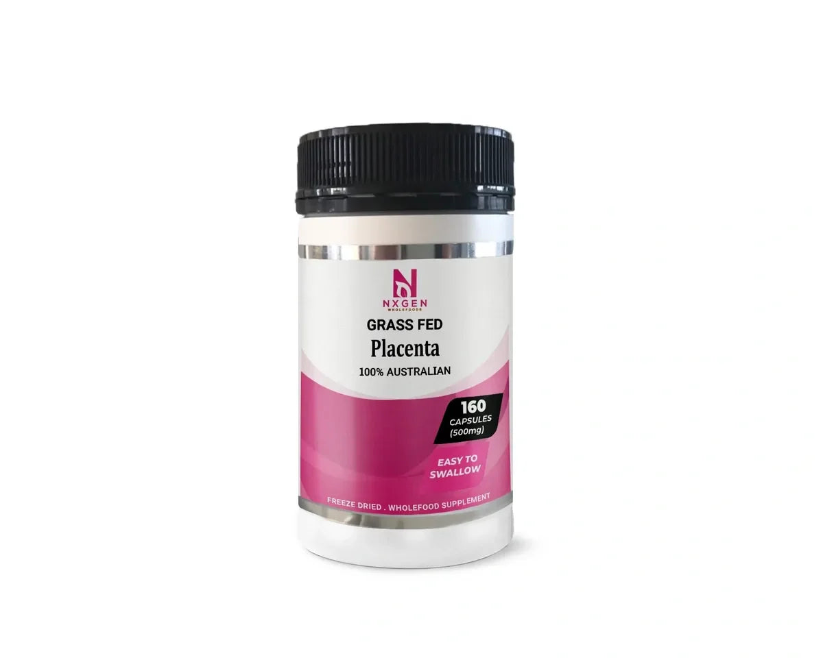 Grass Fed Placenta 500mg 160 Capsules