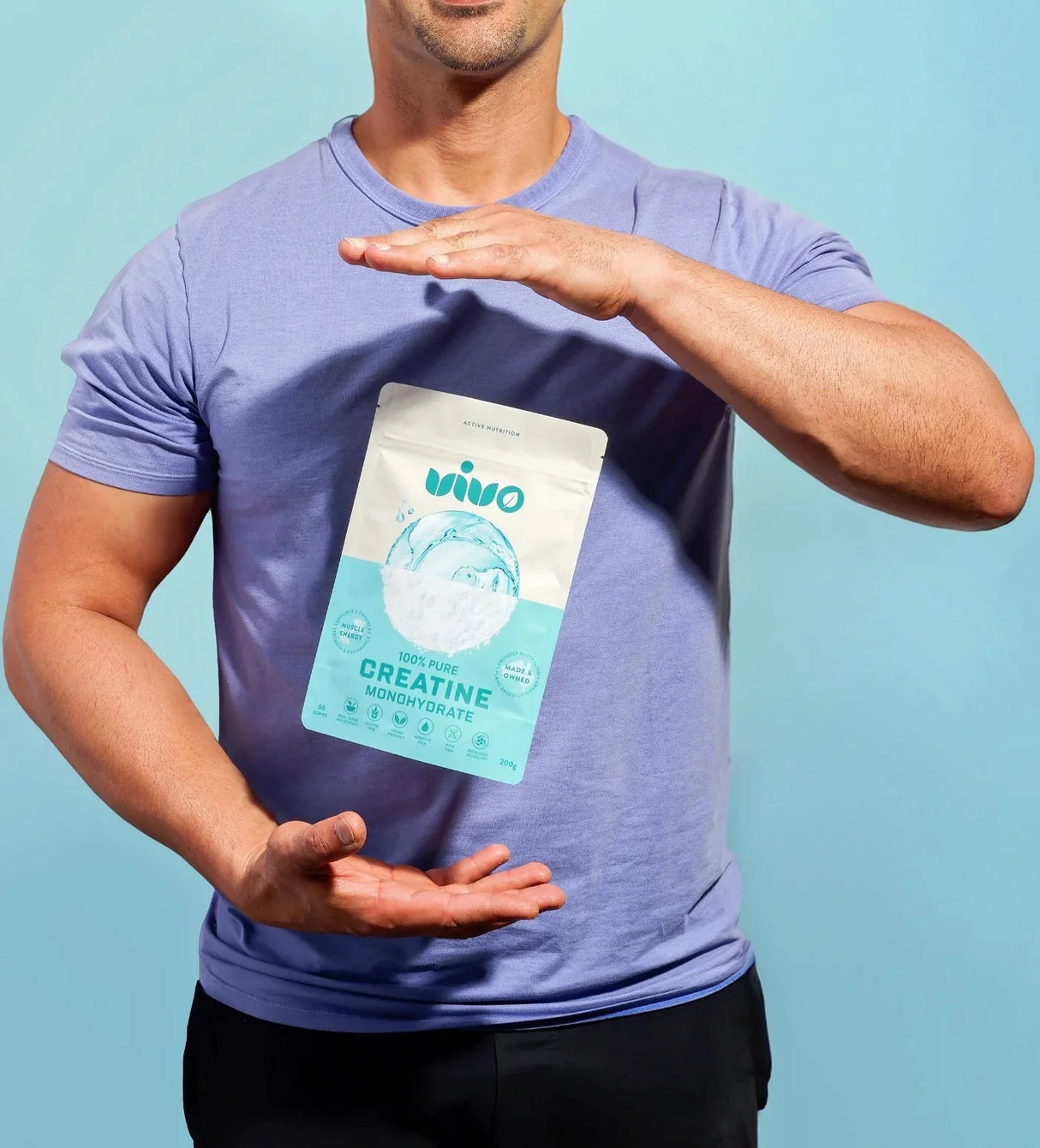 100% Pure Creatine Monohydrate - 200g - Sup Yo