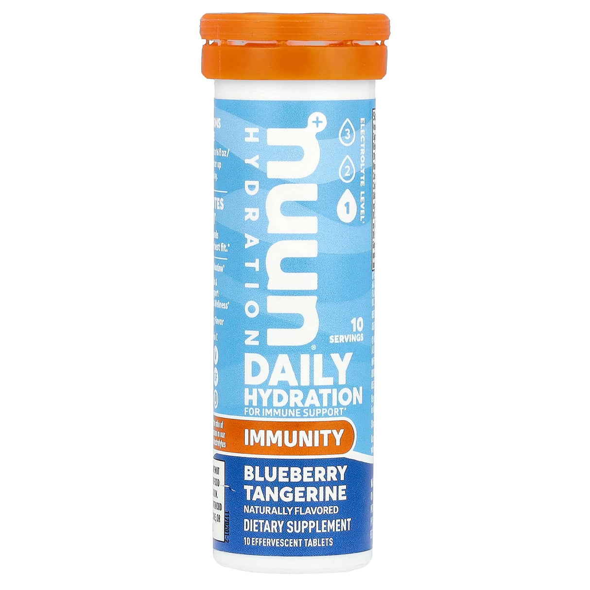 Daily Hydration - Immunity - Blueberry Tangerine - 10 Tablets