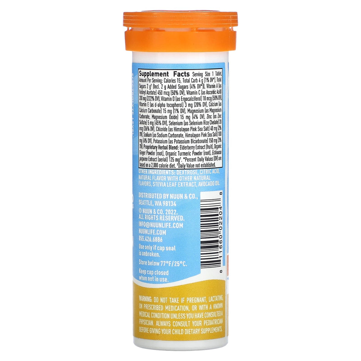 Daily Hydration - Immunity Orange - 10 Tablets