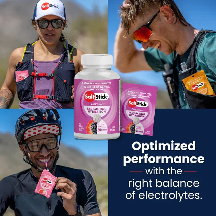 FastChews - Chewable Electrolytes - Mixed Berry - 5 Serves