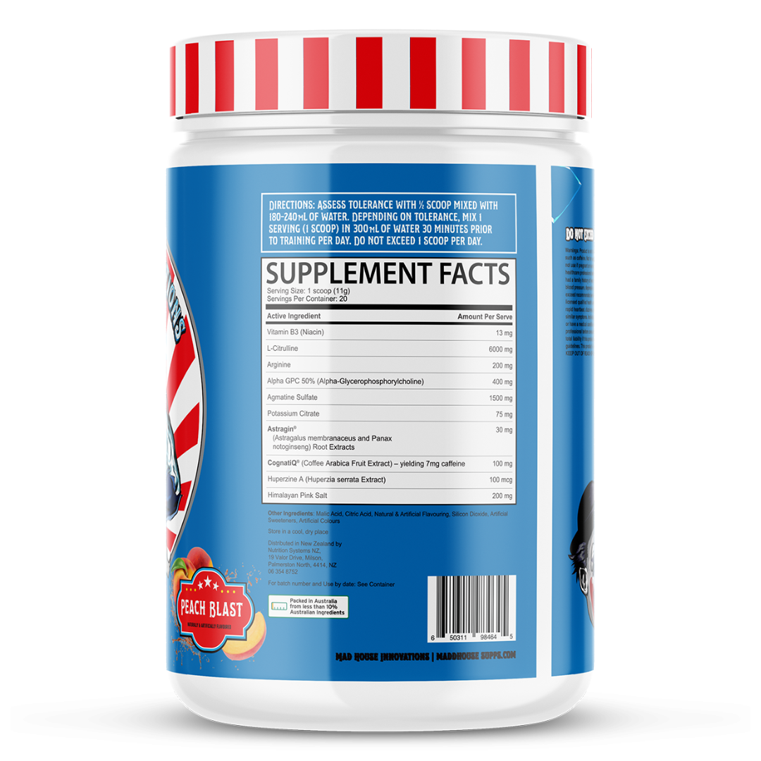 CHAOTIC PUMP - 20 Serves - Best Before 06 Jan 2026