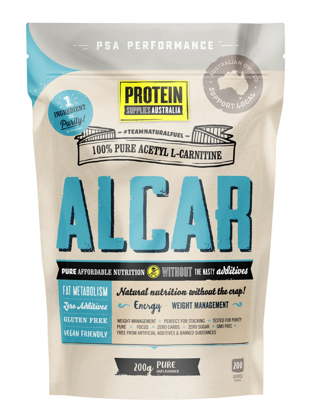 ALCAR - Pure - 200g - Yo Keto