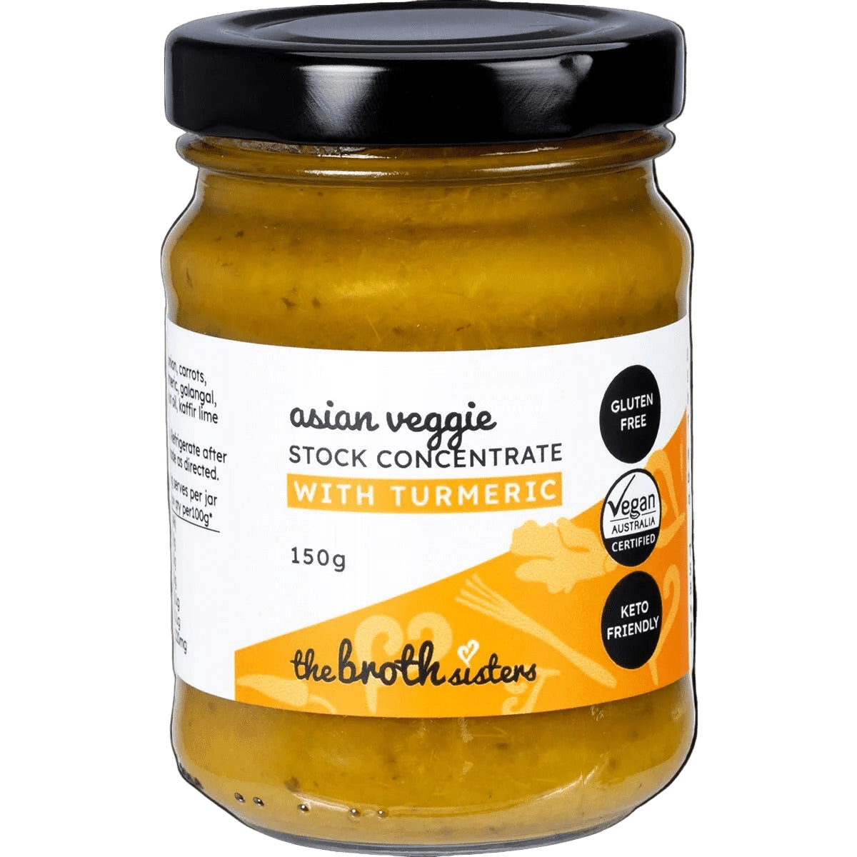 Asian Veggie Stock Paste Concentrate - 150g - Yo Keto