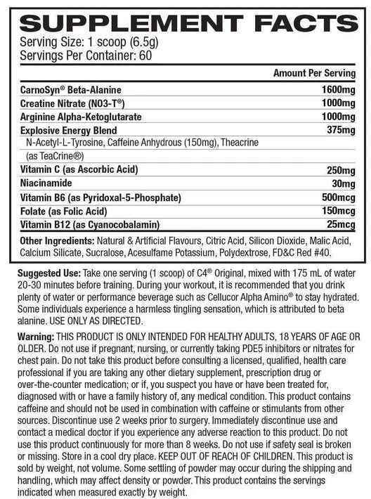 C4 ID Preworkout - 60 Serves