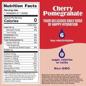 Cherry Pomegranate Electrolyte Drink Mix - 90 Servings
