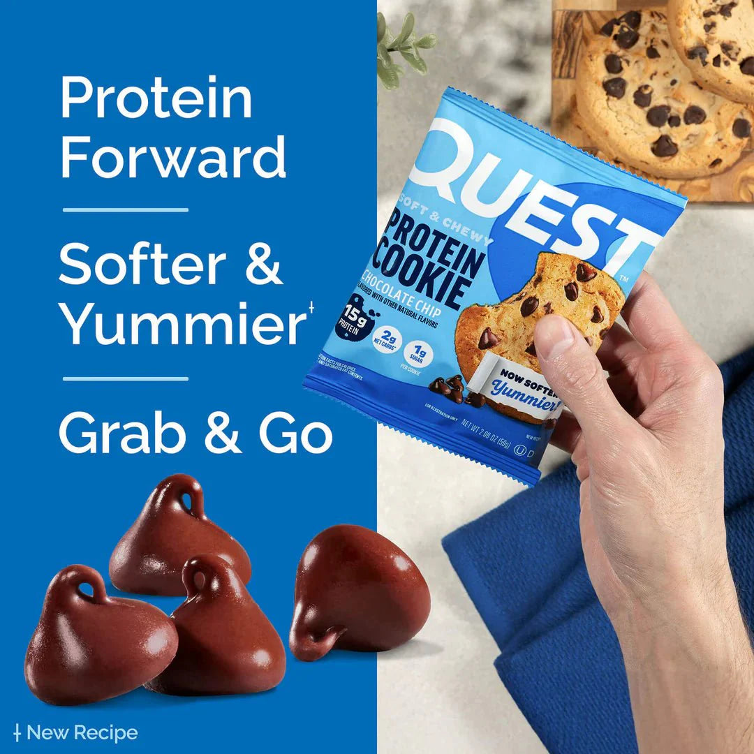 Chocolate Chip Protein Cookie - 59g - Yo Keto