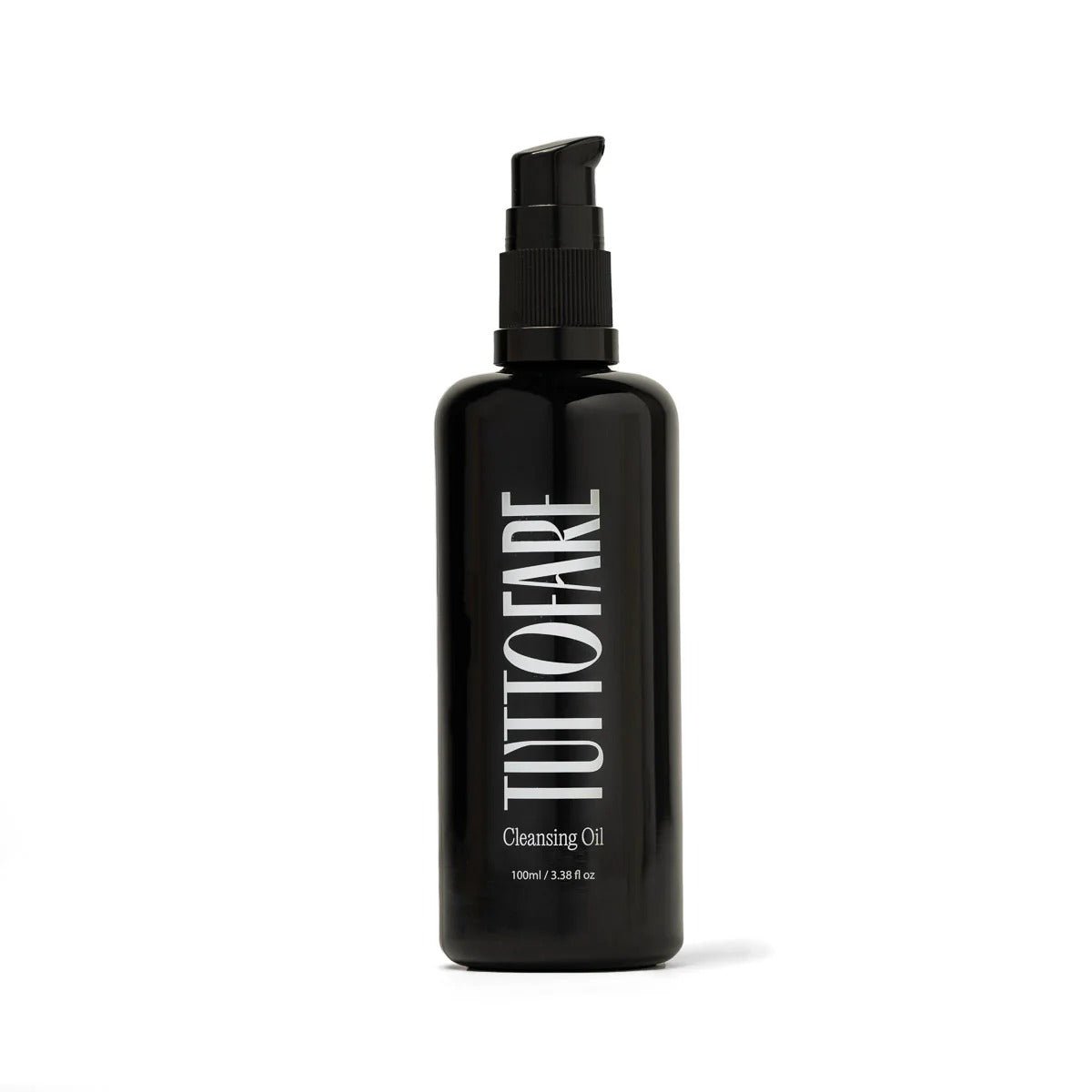 Black pump bottle of Cleansing Oil - 100ml by Tuttofare from New Arrivals and Body & Beauty collections.