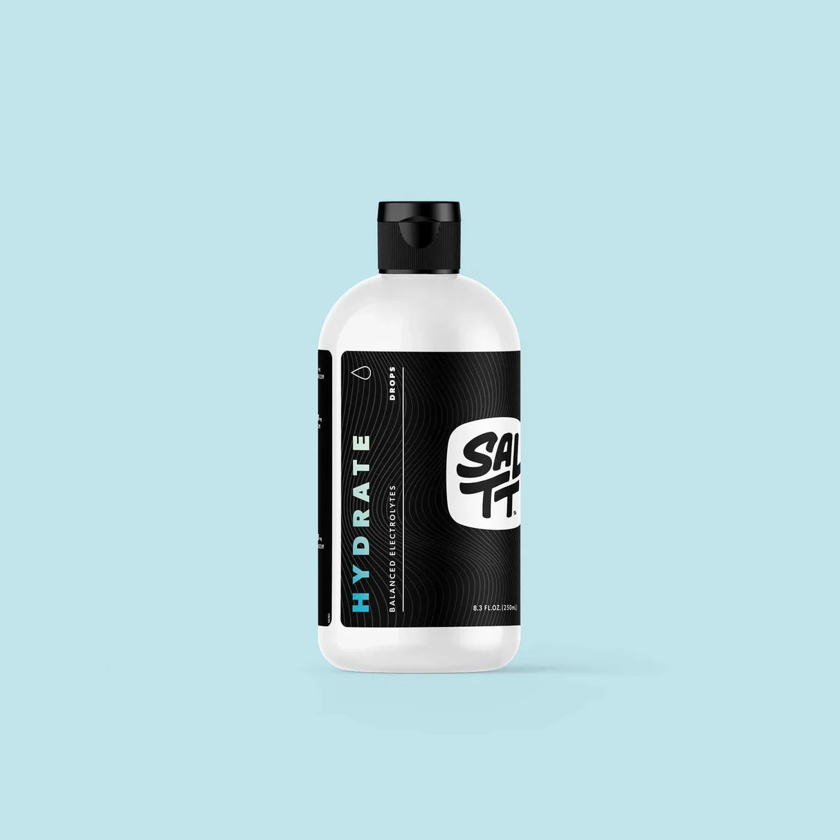 Electrolyte Drops - 250ml bottle by SALTT in black and white packaging from Drinks and Electrolytes collections.