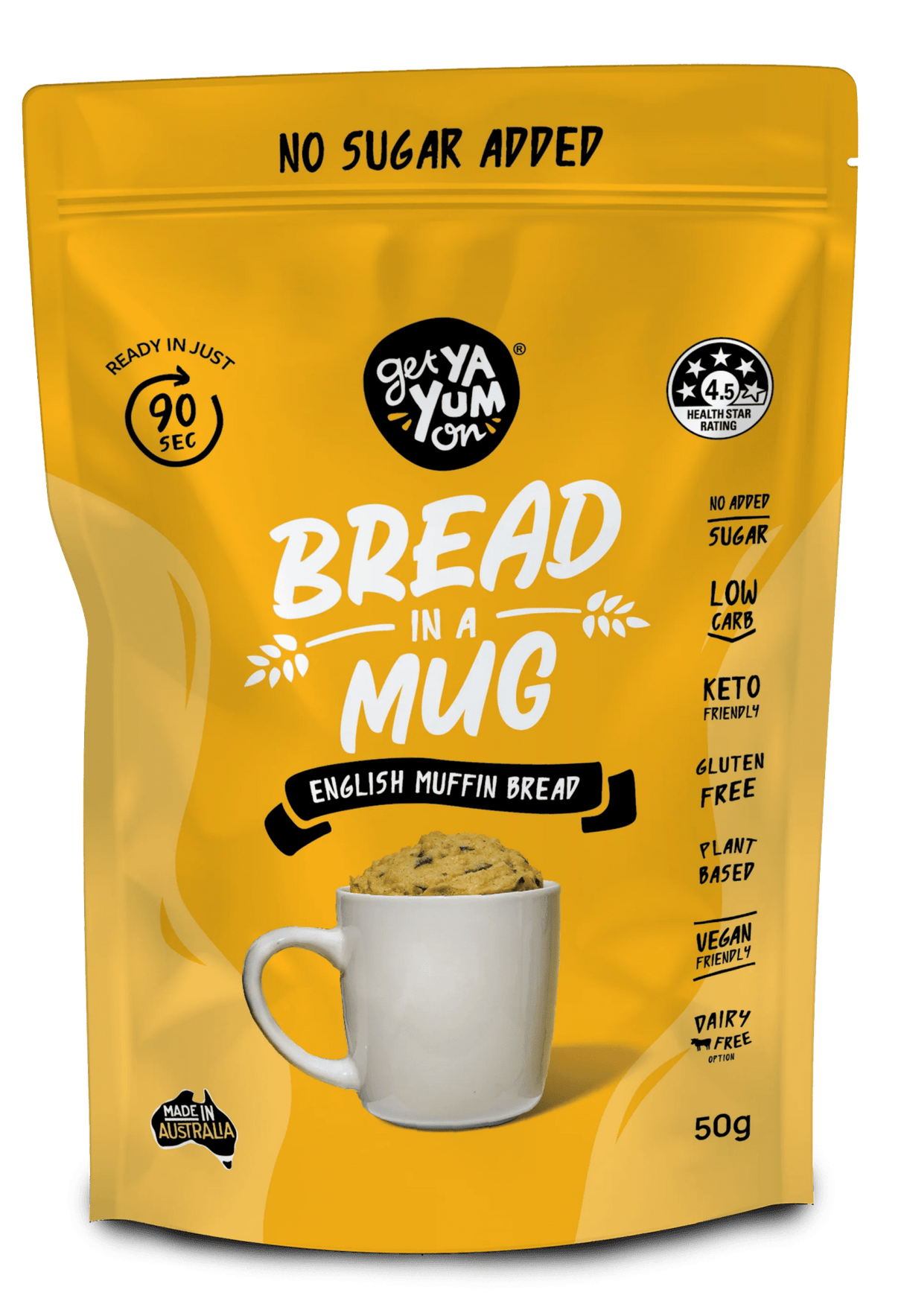 English Muffin - Bread In A Mug - 50g
