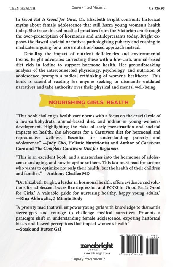 Good Fat is Good for Girls: Puberty and Adolescence - Sup Yo