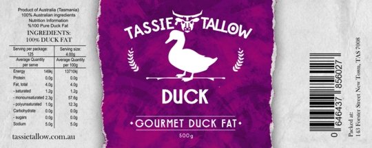 Gourmet Duck Fat - Sup Yo