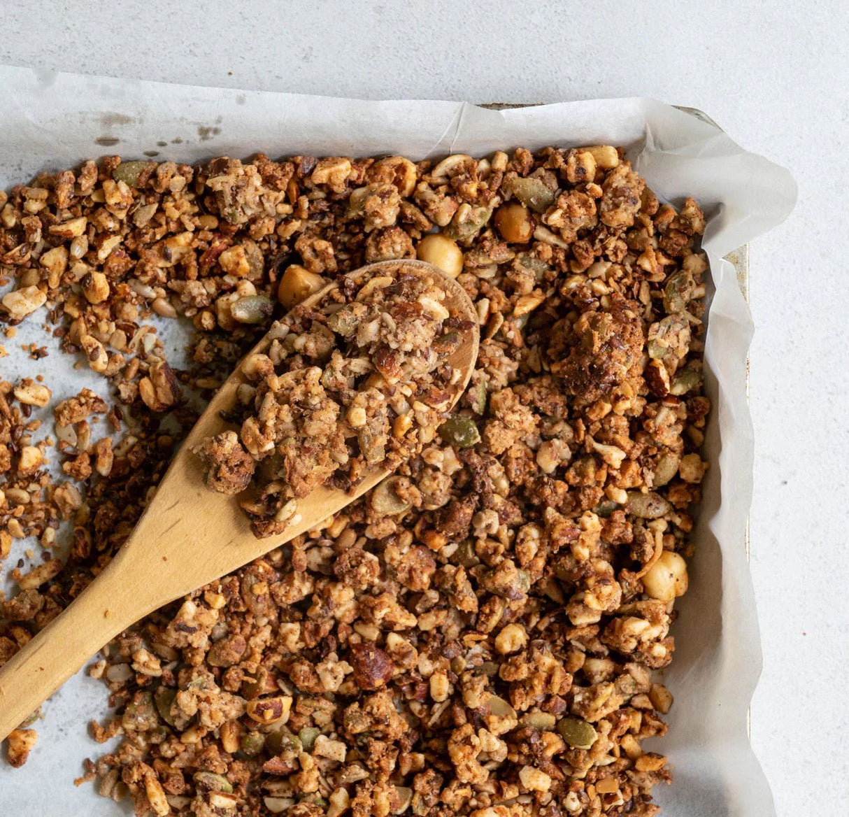 Gourmet Keto Granola - Crunchy Roast Hazelnut - 300g by The Monday Food Co in gluten free pantry breakfast collection