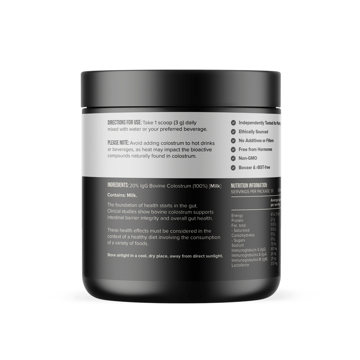 Gut Health Colostrum Powder - 90g