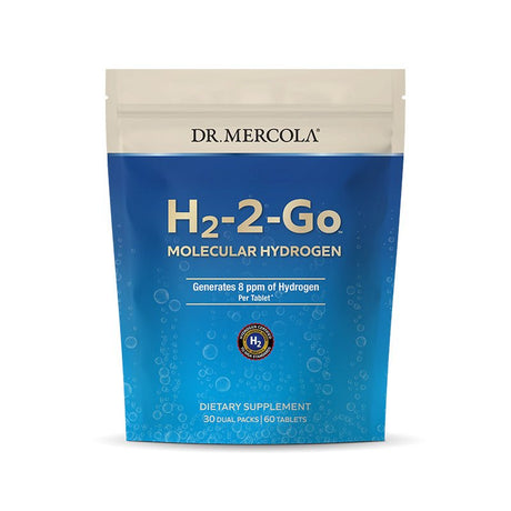 H2 - 2 - Go Molecular Hydrogen - 80 mg - 60 Tablets - Sup Yo