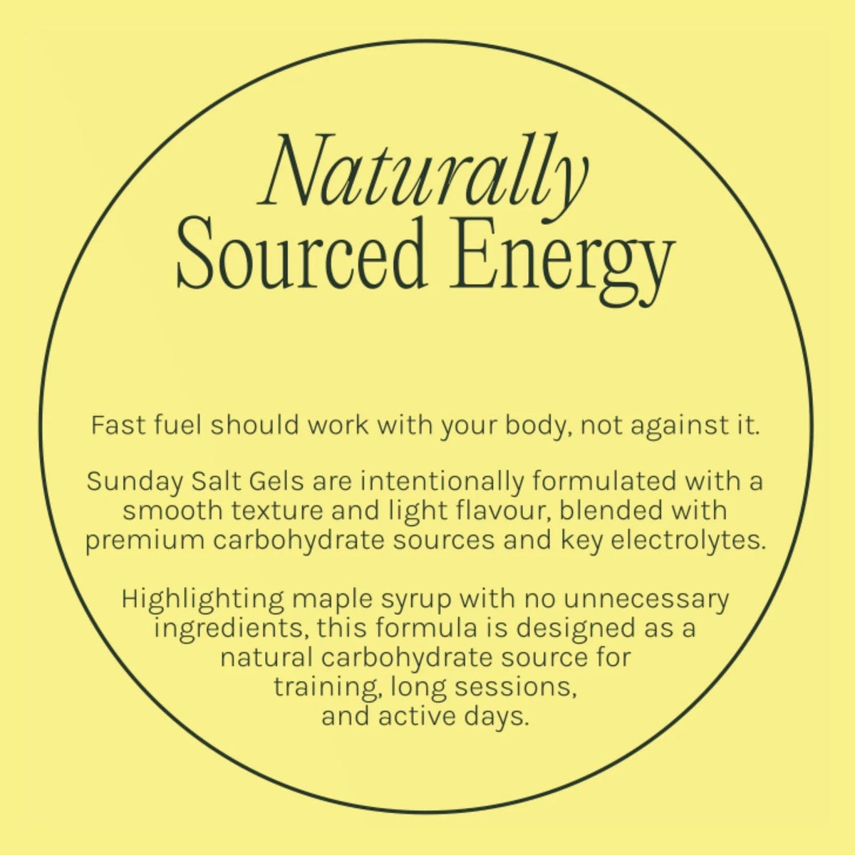 Naturally Sourced Energy with Sunday Salt Tropical β Caffeinated Energy Gel - 6 Sachets in Drinks and Electrolytes collections.