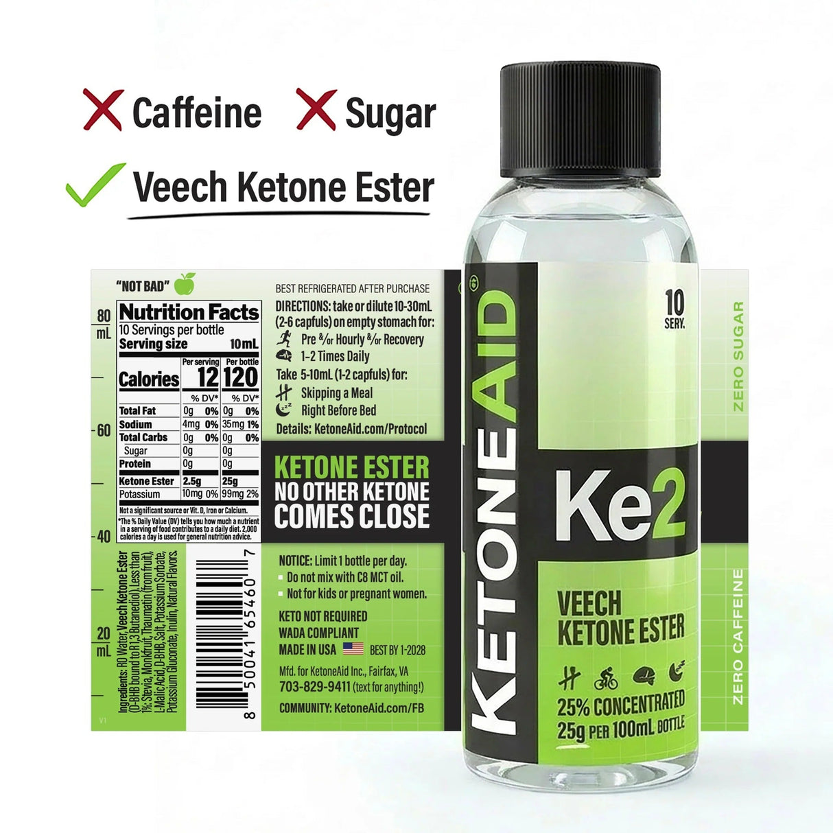 KE2 Ketone Ester Drink - 100ml