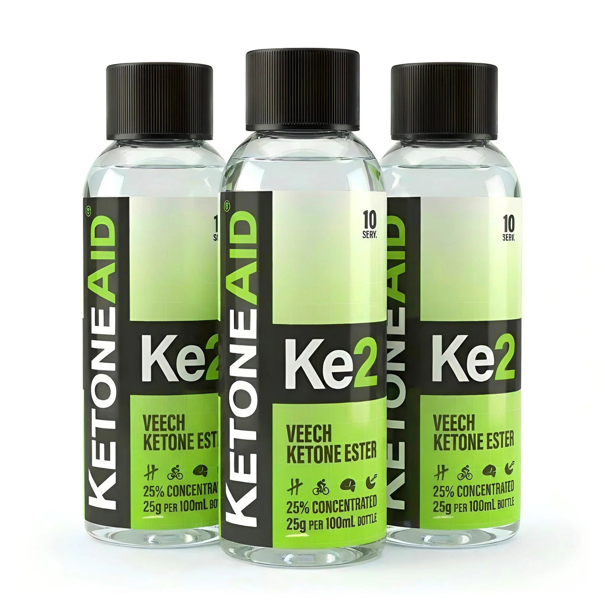 KE2 Ketone Ester Drink - 100ml x 3