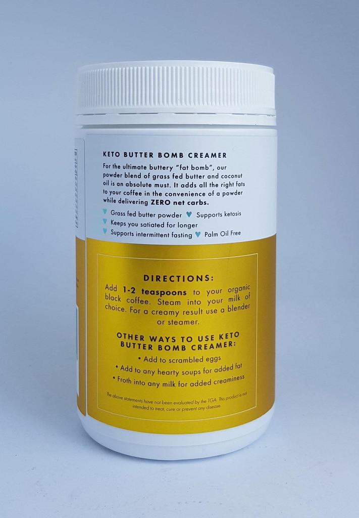 Keto Coffee Creamer - Butter Bomb - 250g - Sup Yo