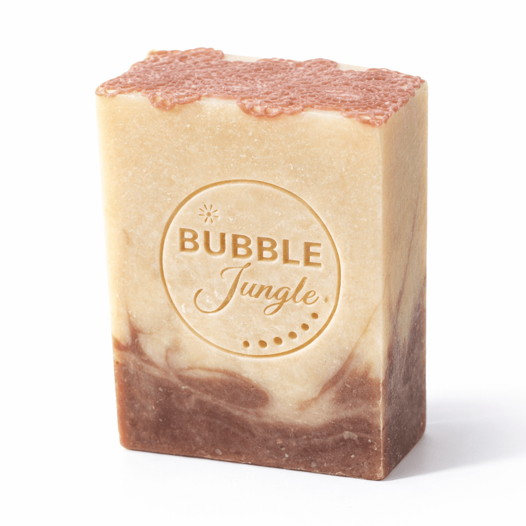 Laced Lavender Tallow Soap - 160g by The Bubble Jungle with natural colors, part of Carnivore, Skincare collections.