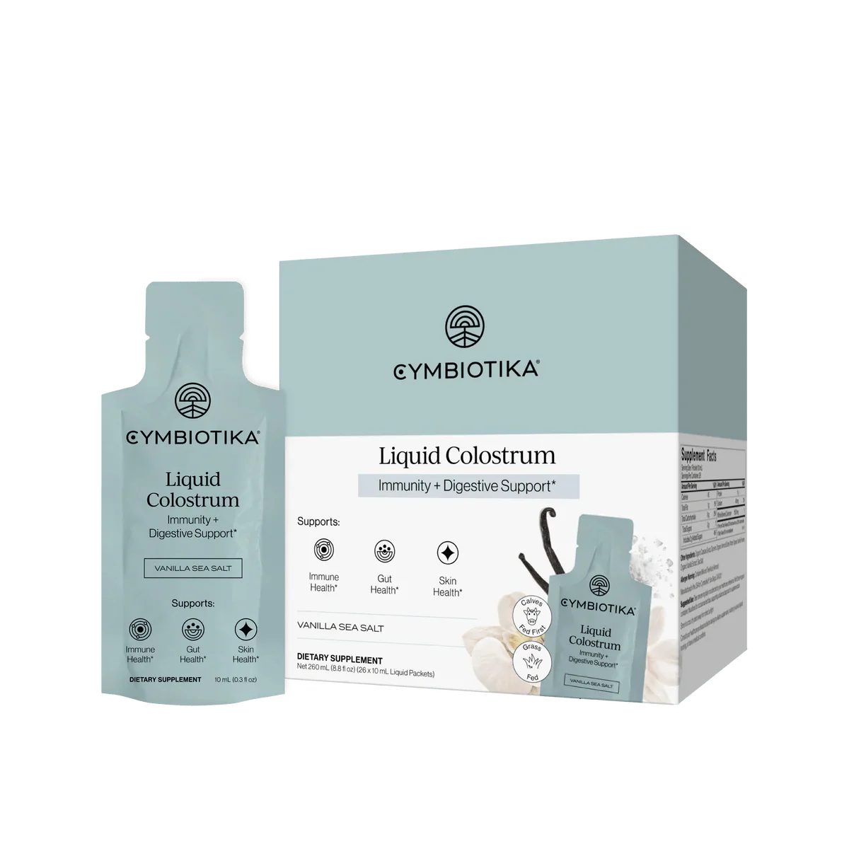 Liquid Colostrum - Vanilla Sea Salt - 26 Pouches - Sup Yo
