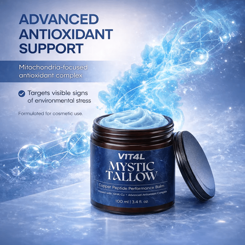 Mystic Tallow Balm - Blue Lotus - Methylene Blue and GHK-Cu Infused - 100ml