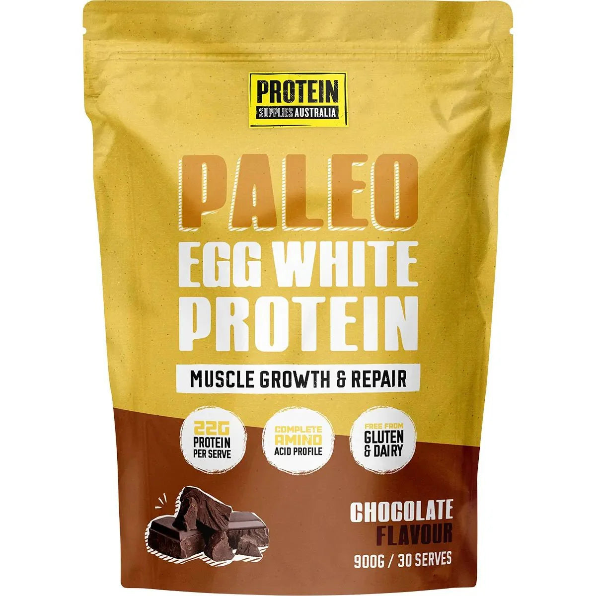 Paleo Pro Chocolate Egg White Protein - 900g - Yo Keto