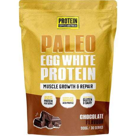 Paleo Pro Chocolate Egg White Protein - 900g - Yo Keto