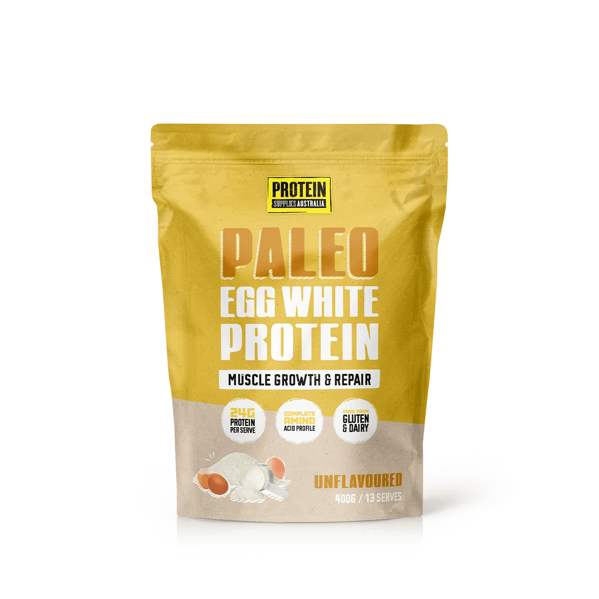 Paleo Pro Pure Egg White Protein - 400g