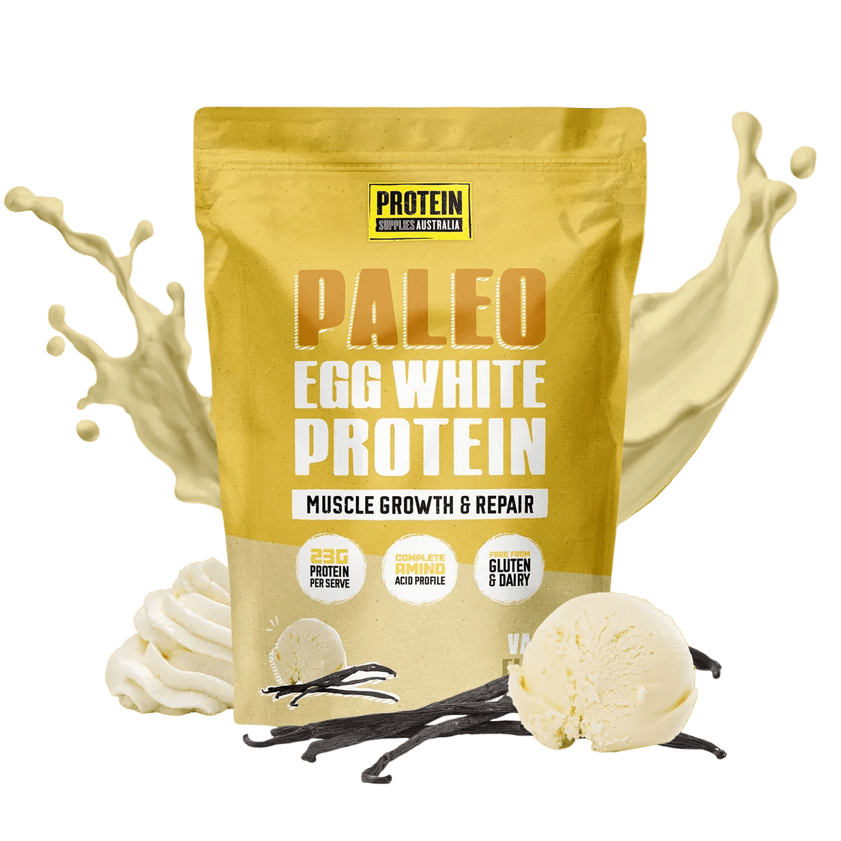 Paleo Pro Vanilla Egg White Protein - 900g