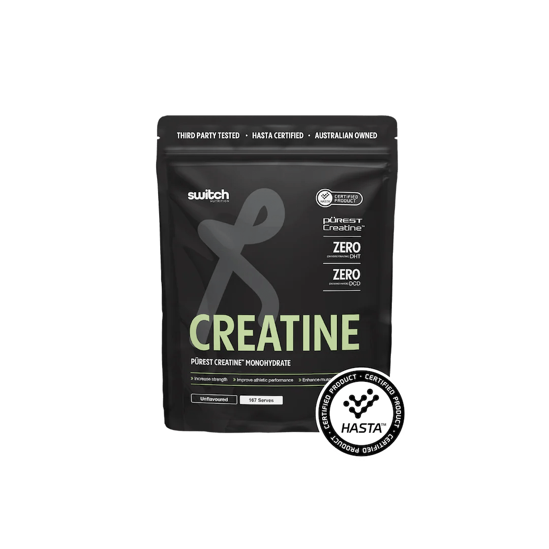Perform Purest® Creatine Monohydrate 500g by Switch Nutrition, certified, Australian owned, in New Arrivals Creatine collection.