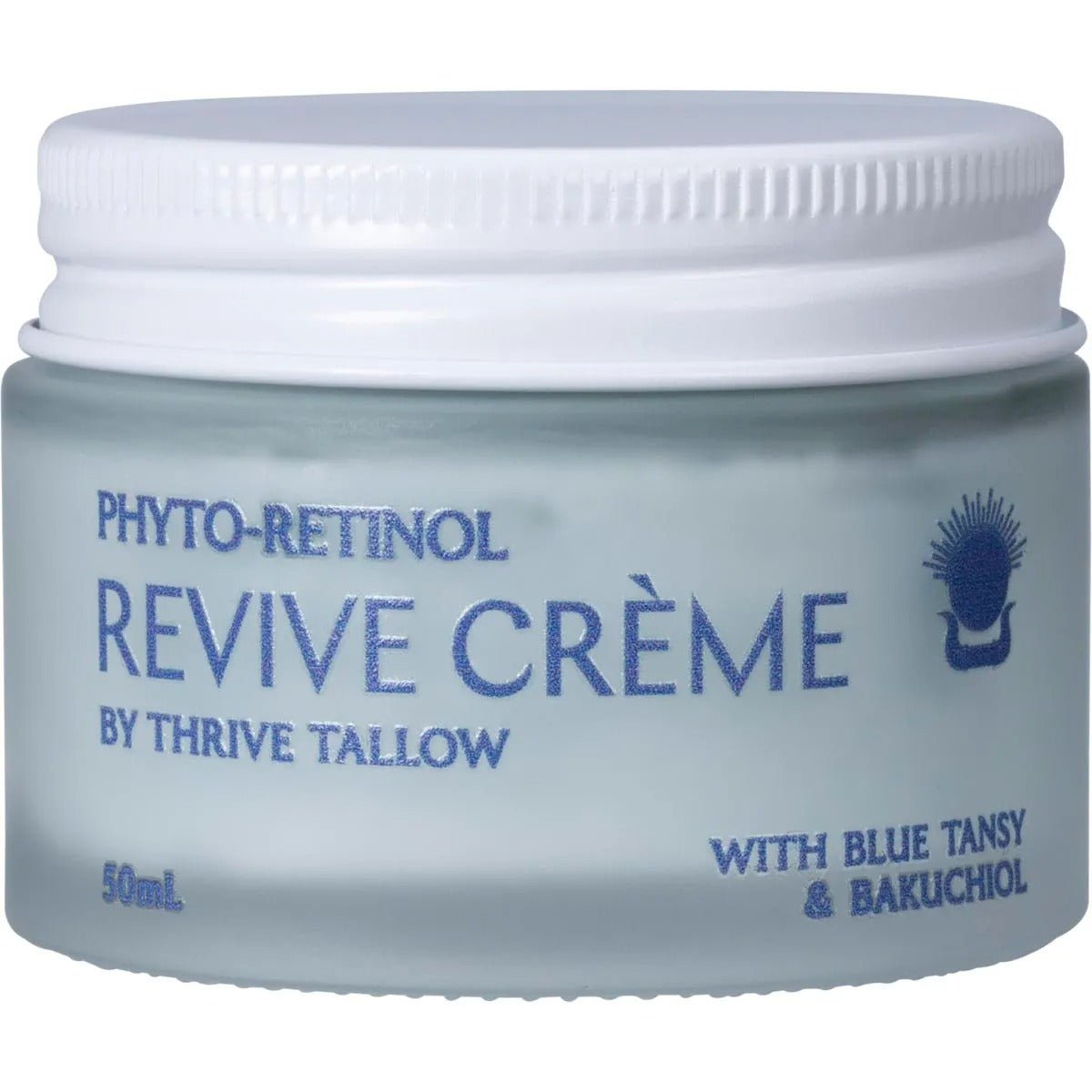 Phyto - Retinol - Revive Creme - 50ml by Thrive Tallow in frosted jar with white lid from New Arrivals skincare collection