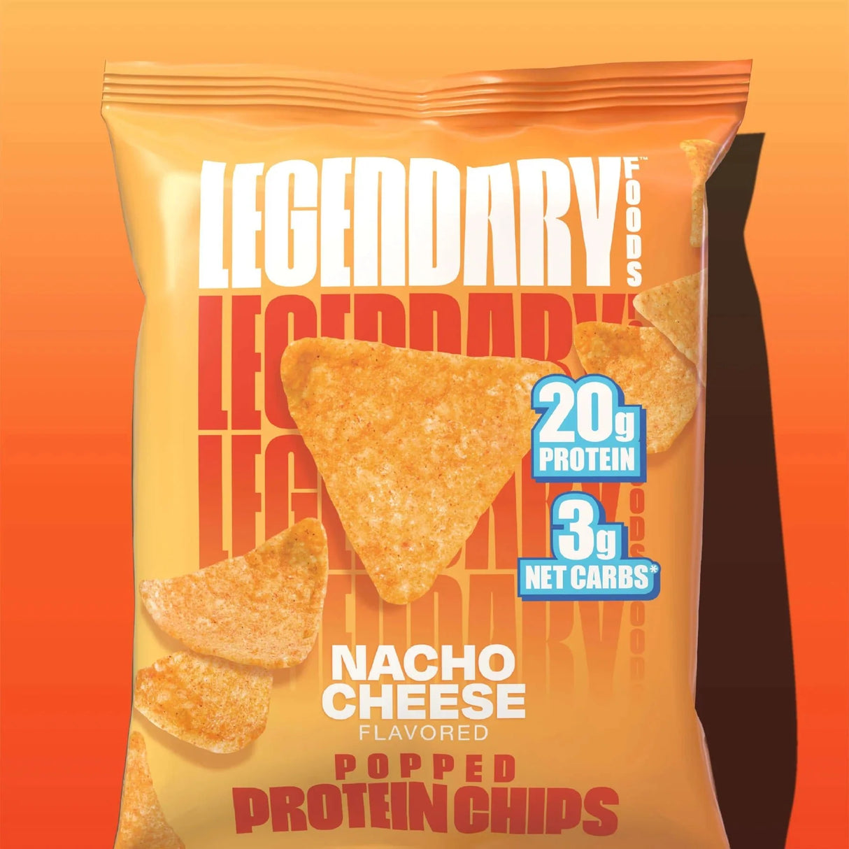 Popped Protein Chips - Nacho Cheese - 34g - Sup Yo