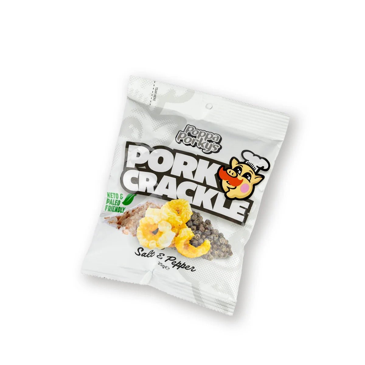 Pork Crackle - Salt & Pepper - 25g