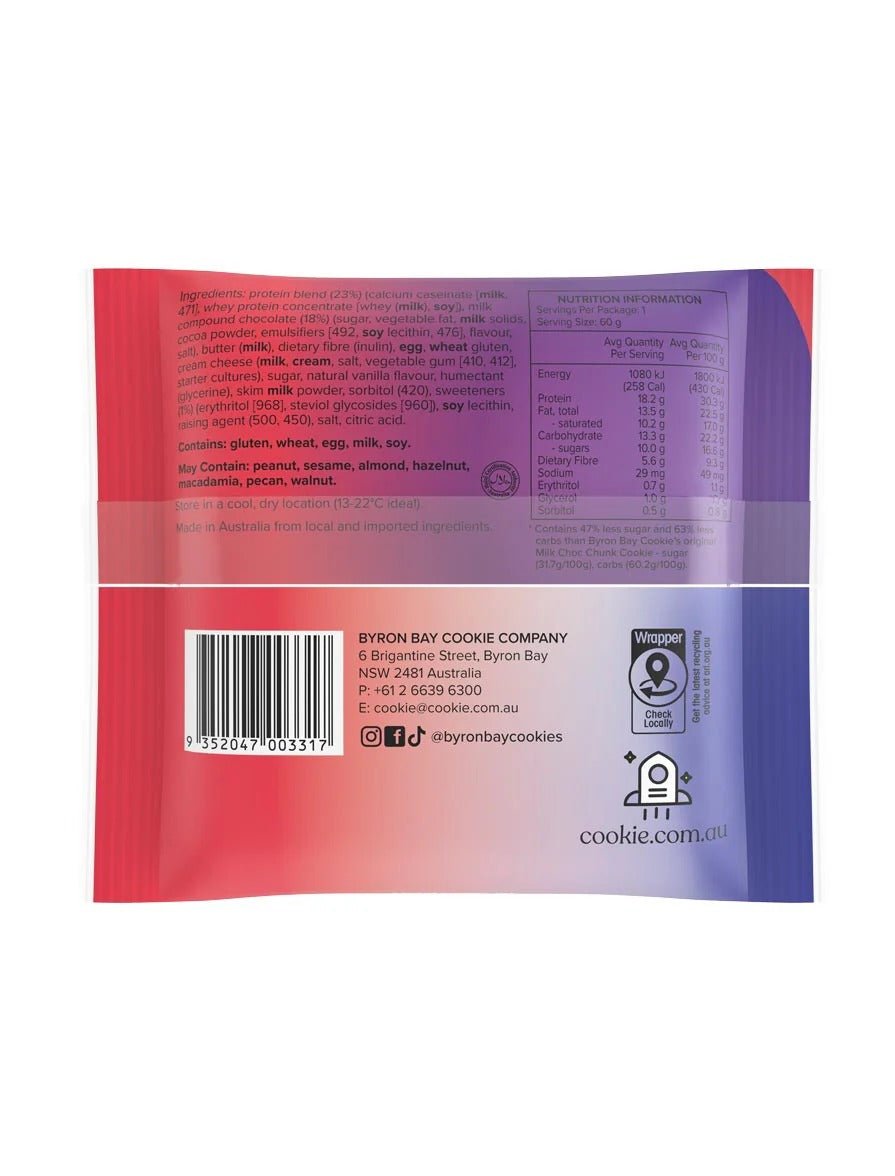 Protein Cookie - Milk Choc Chunk - 60g
