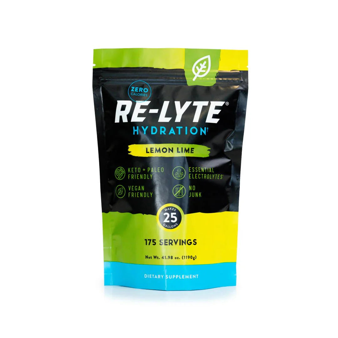 Re - Lyte Hydration - Lemon Lime - Bulk Pouch - 175 Servings - Sup Yo