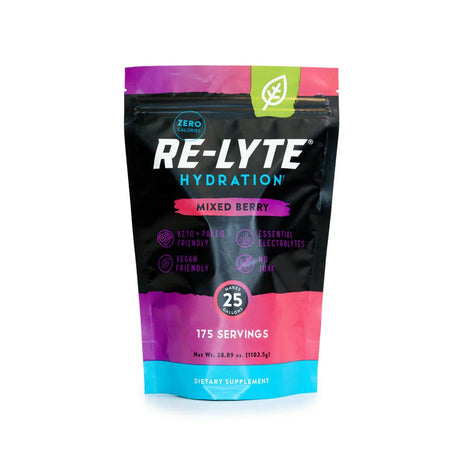 Re - Lyte Hydration - Mixed Berry - Bulk Pouch - 175 Servings - Sup Yo