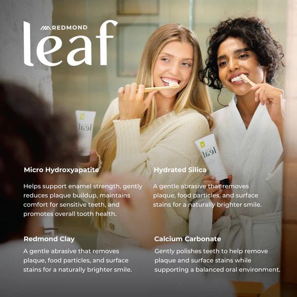 Redmond Leaf Toothpaste - Orange Vanilla - 113g