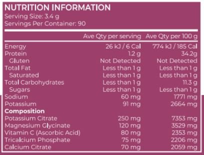 ReVitalise Electrolyte Drink - Grape - 90 Serves - Yo Keto