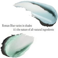 Two shades of Roman Blue Tallow Balm - 70g by Tuttofare, highlighting its natural all-ingredients formula.