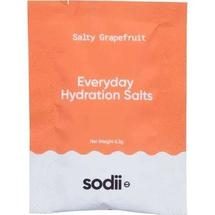 Sodii - Single Sachet in Salty Grapefruit flavor from Sodii's Drinks, Electrolytes, New Arrivals collection