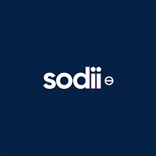 Sodii logo in white on dark blue background representing Salty Kiwi - 30 Sachets from Drinks, Electrolytes, and Functional collections.