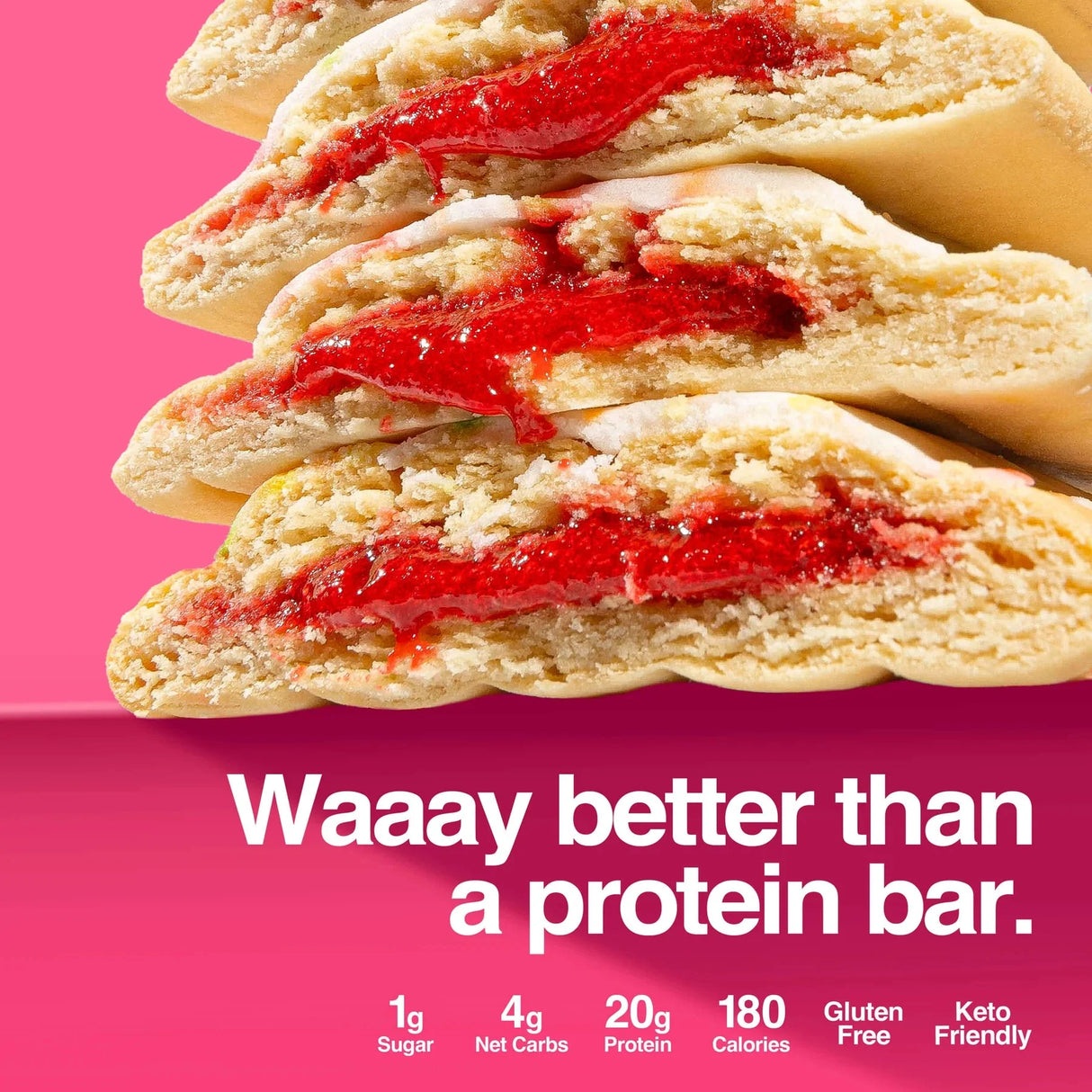 Strawberry Protein Pastry - 61g - Sup Yo