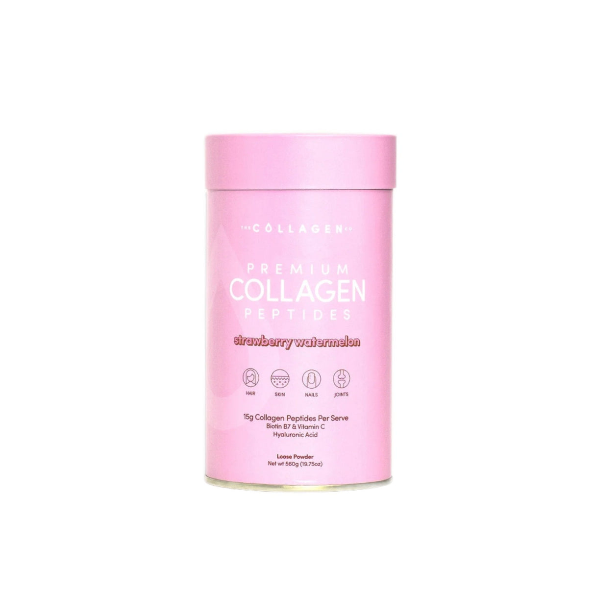 Strawberry Watermelon Premium Collagen Peptides - 560g - Yo Keto