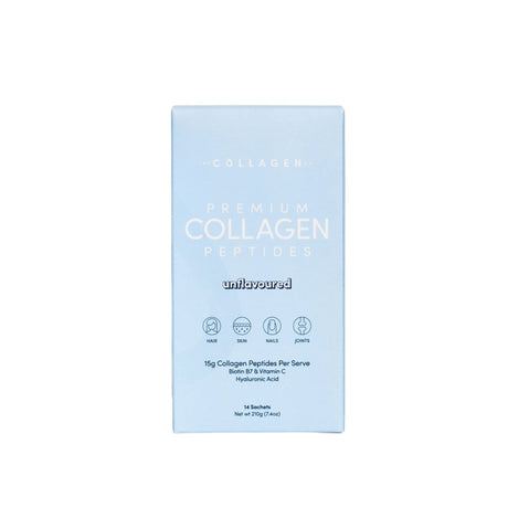 Unflavoured Premium Collagen Peptides - Sachets - 210g - Yo Keto