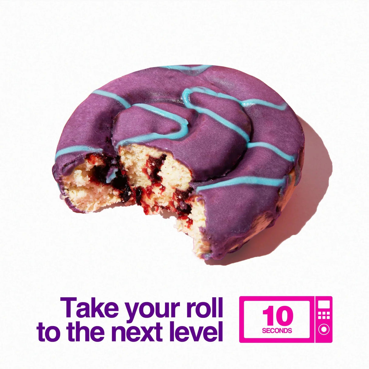 Wild Berry Protein Sweet Roll - 64g - Sup Yo