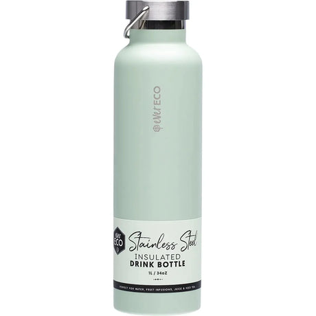1L Insulated Stainless Steel Bottle - Sage - Sup Yo
