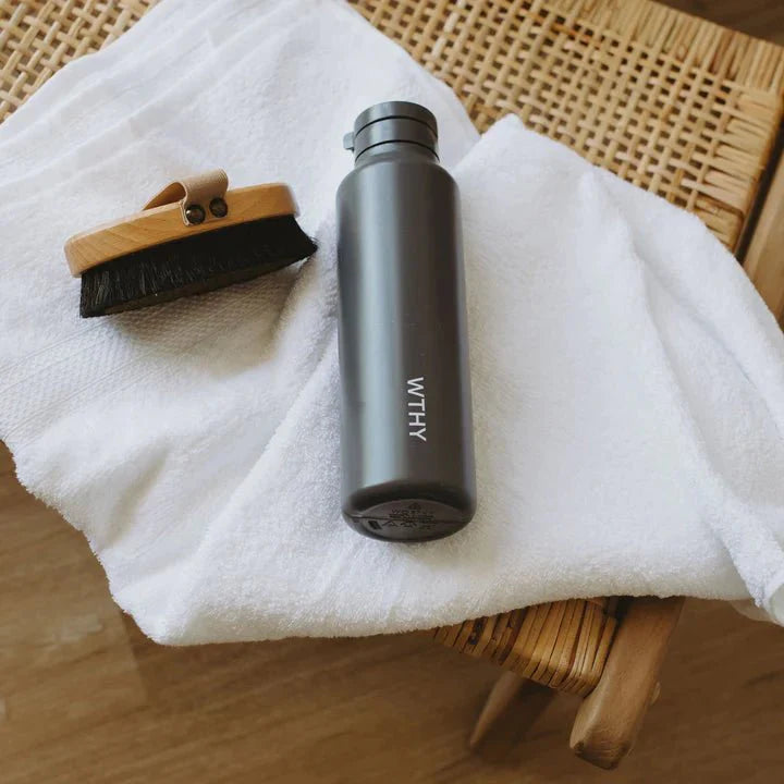 750ml Sugarcane Drink Bottle - Charcoal - Sup Yo