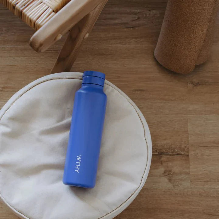 750ml Sugarcane Drink Bottle - Grecian Blue - Sup Yo