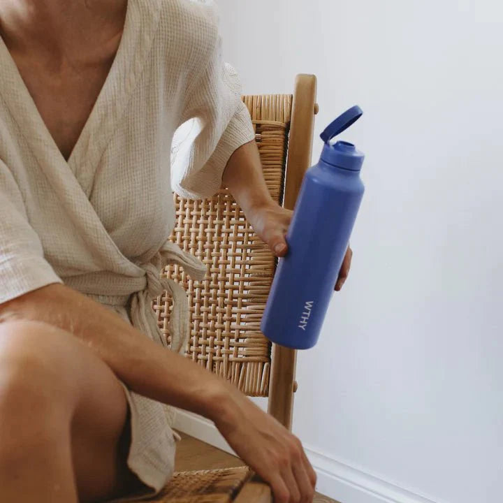 750ml Sugarcane Drink Bottle - Grecian Blue - Sup Yo
